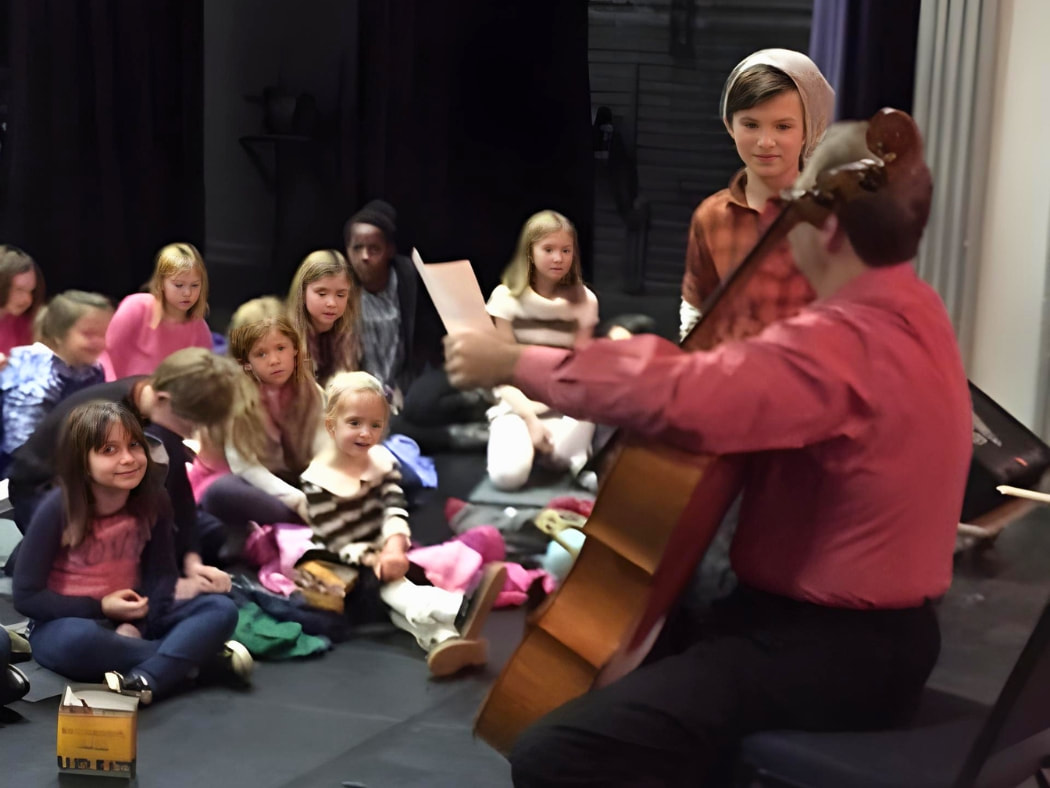 Dr. Roman teaching