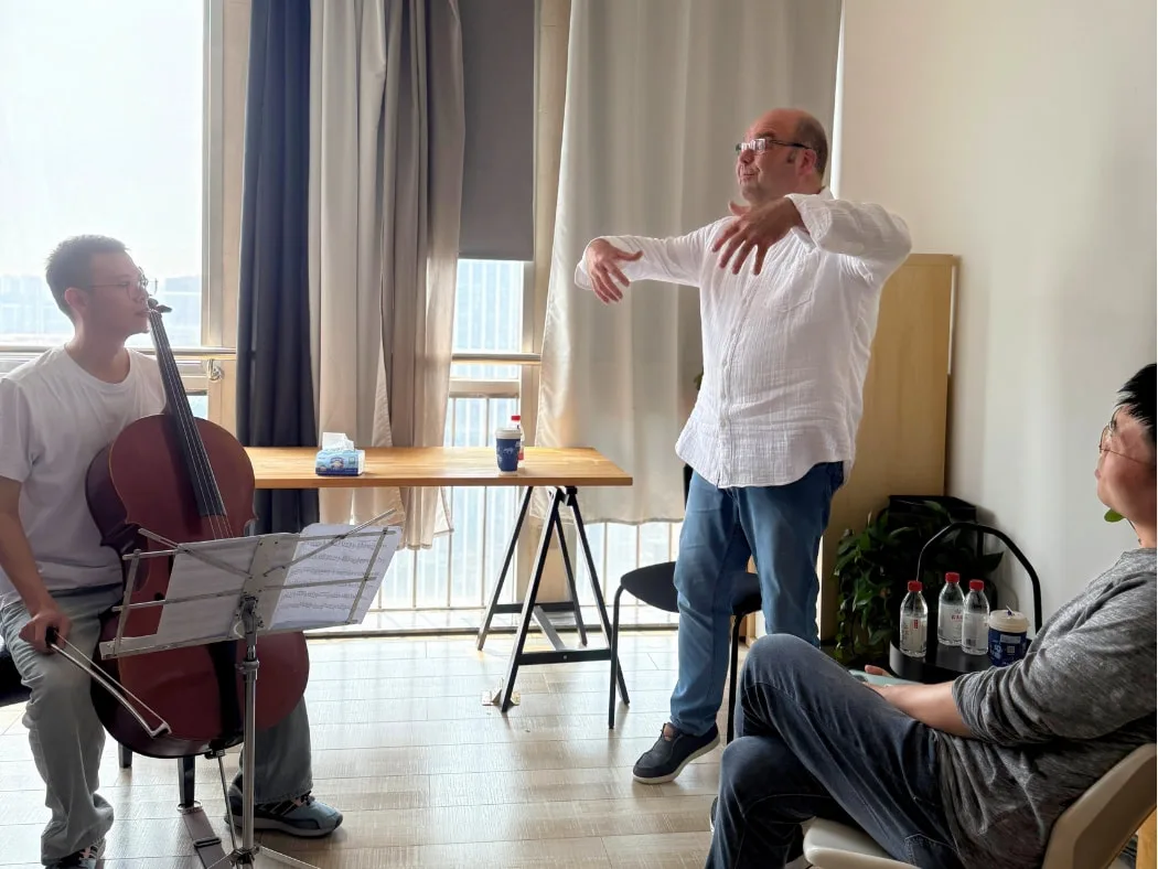 Dr. Roman Teaching in China