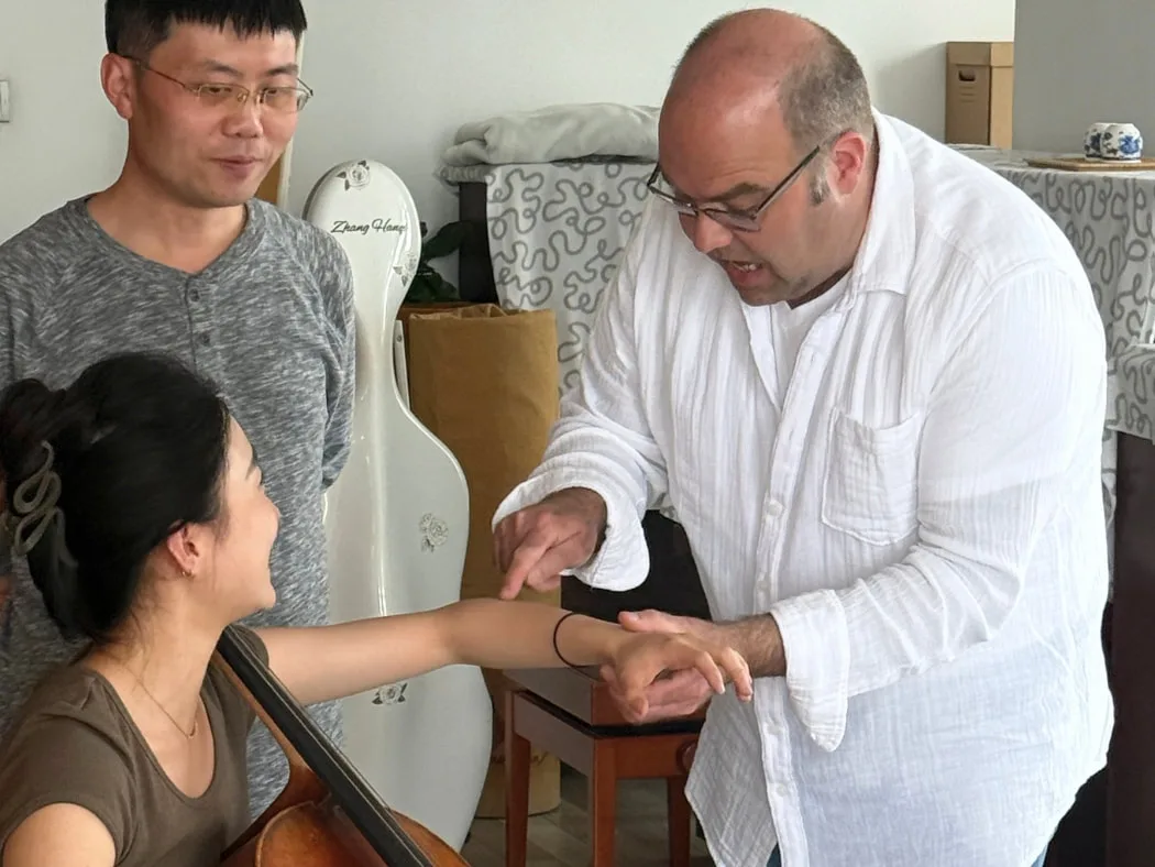 Dr. Roman Teaching in China